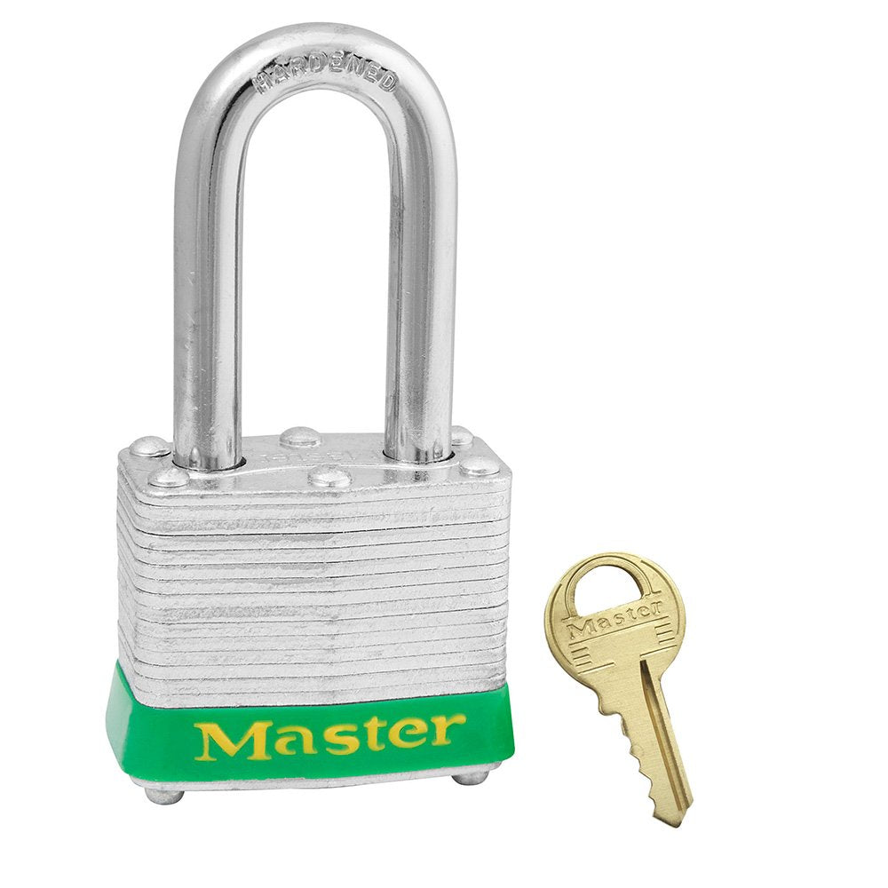 Master Lock Laminated Steel Safety Lockout Padlock 1-1/2" SH, 6/Box