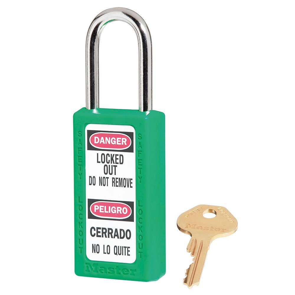 Master Lock 6 Pin Tumbler Padlock Keyed Diff. Saftey Lock, 6/Box