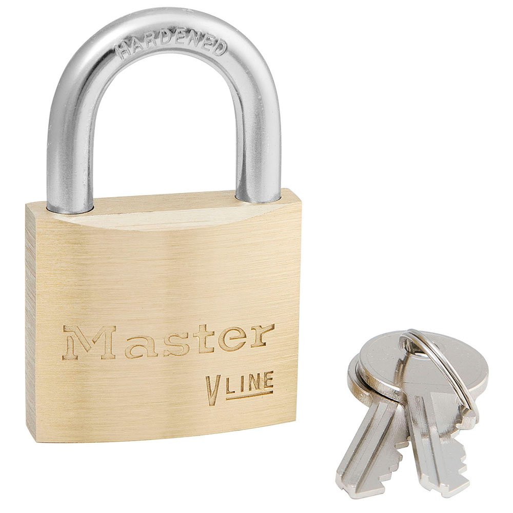 Master Lock 4 Pin Tumbler Padlock Keyed Different, 12/Box