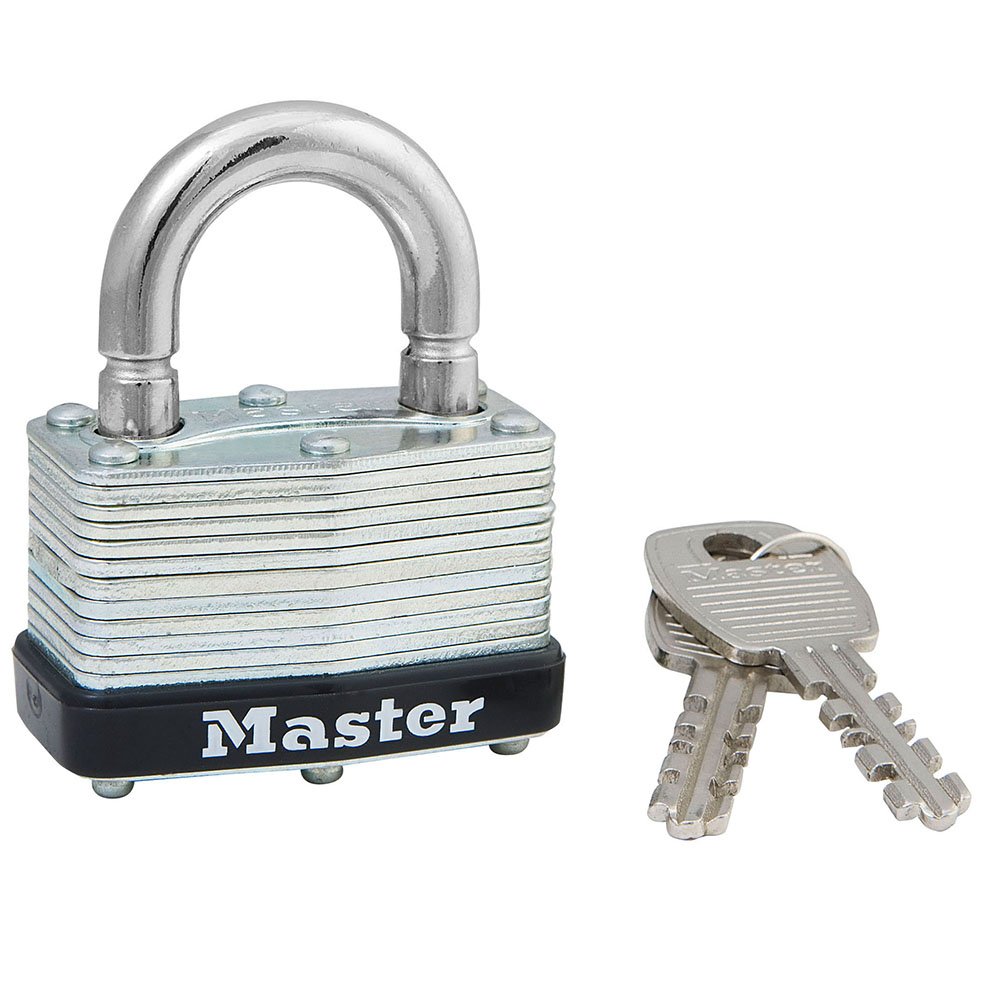 Master Lock Padlock 1-3/4" Steel Laminated Keyed Alike