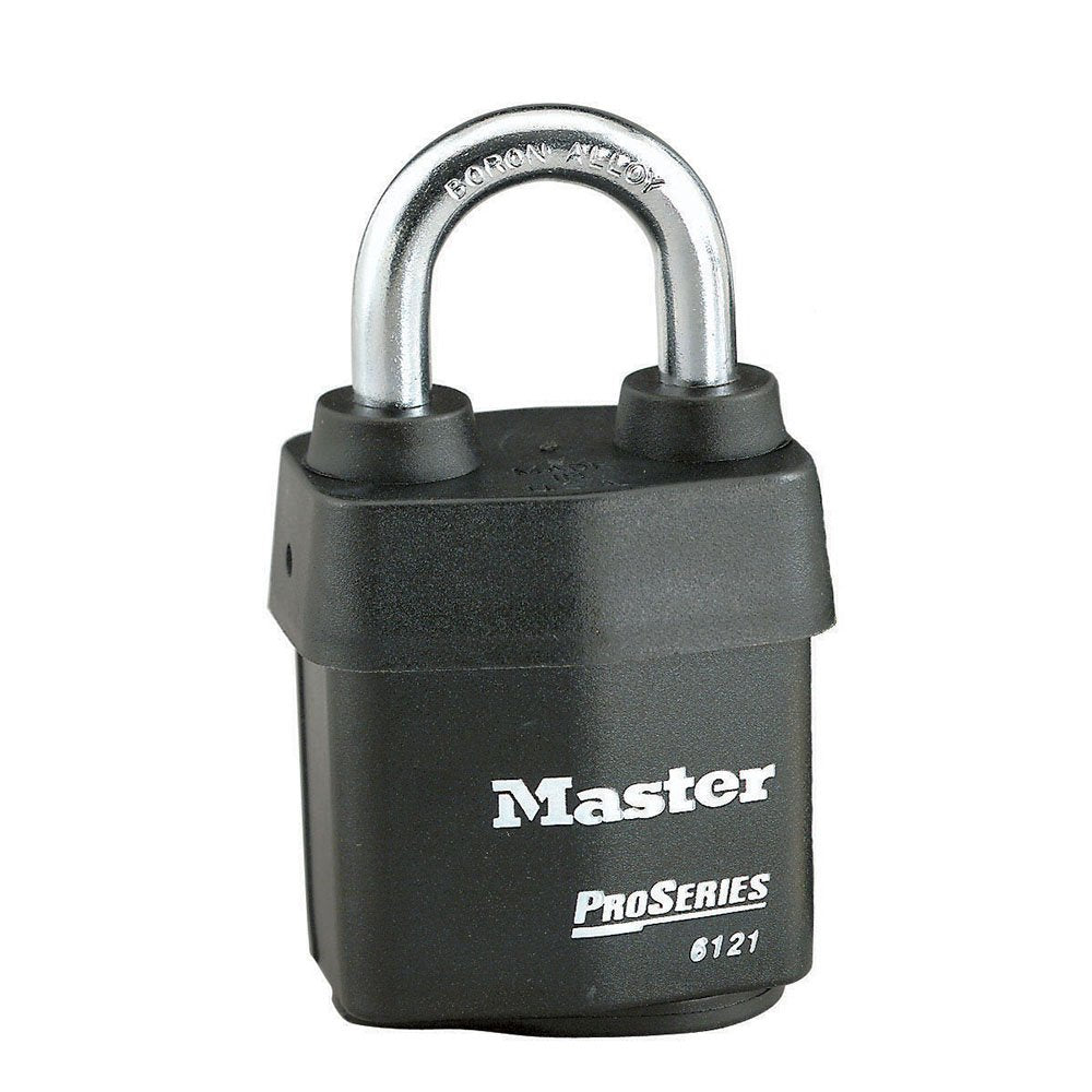 Master Lock 5 Pin Weather Tough Padlock Keyed Diff, 6/Box