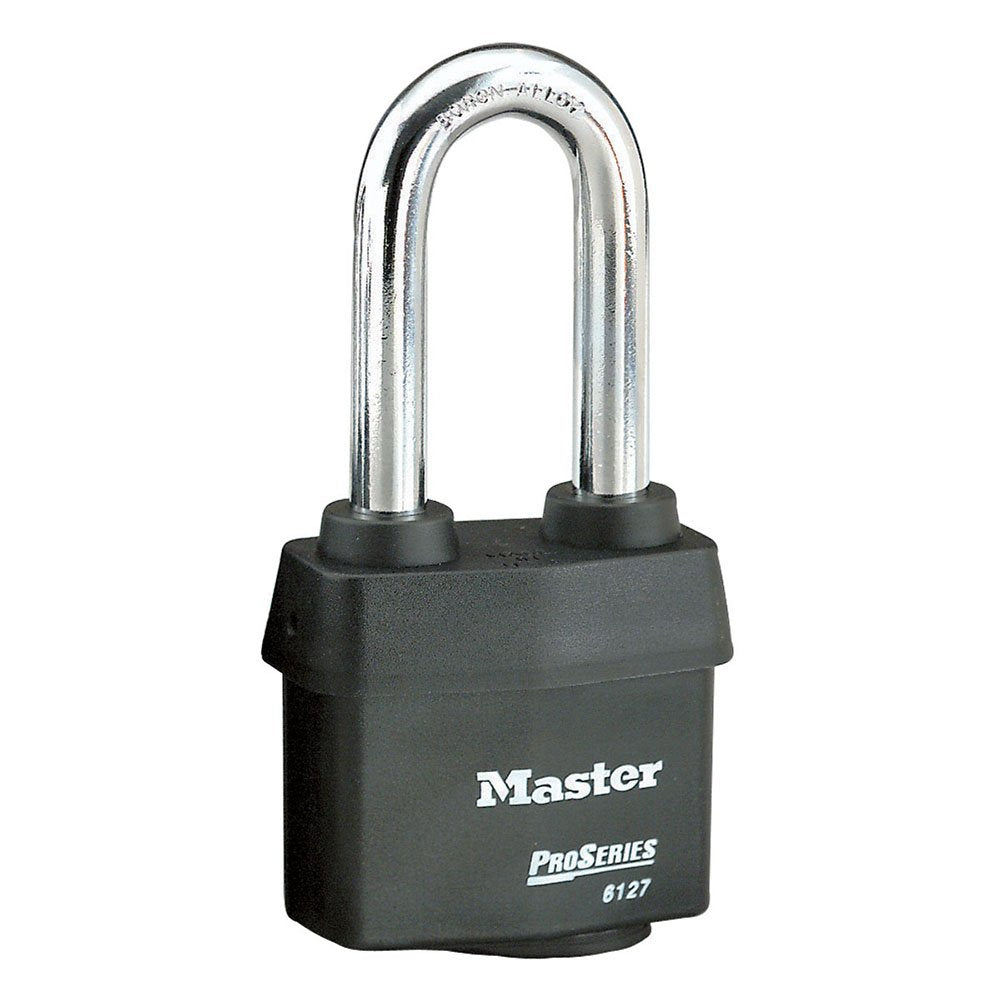 Master Lock 5 Pin Weather PL Keyed Diff 2-3/8" Shackle, 6/Box