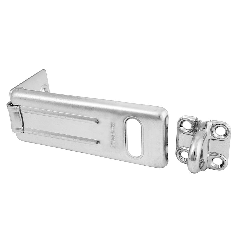 Master Lock 4-1/2 IN Hardened Steelhasp Zinc Plated, 24/Case