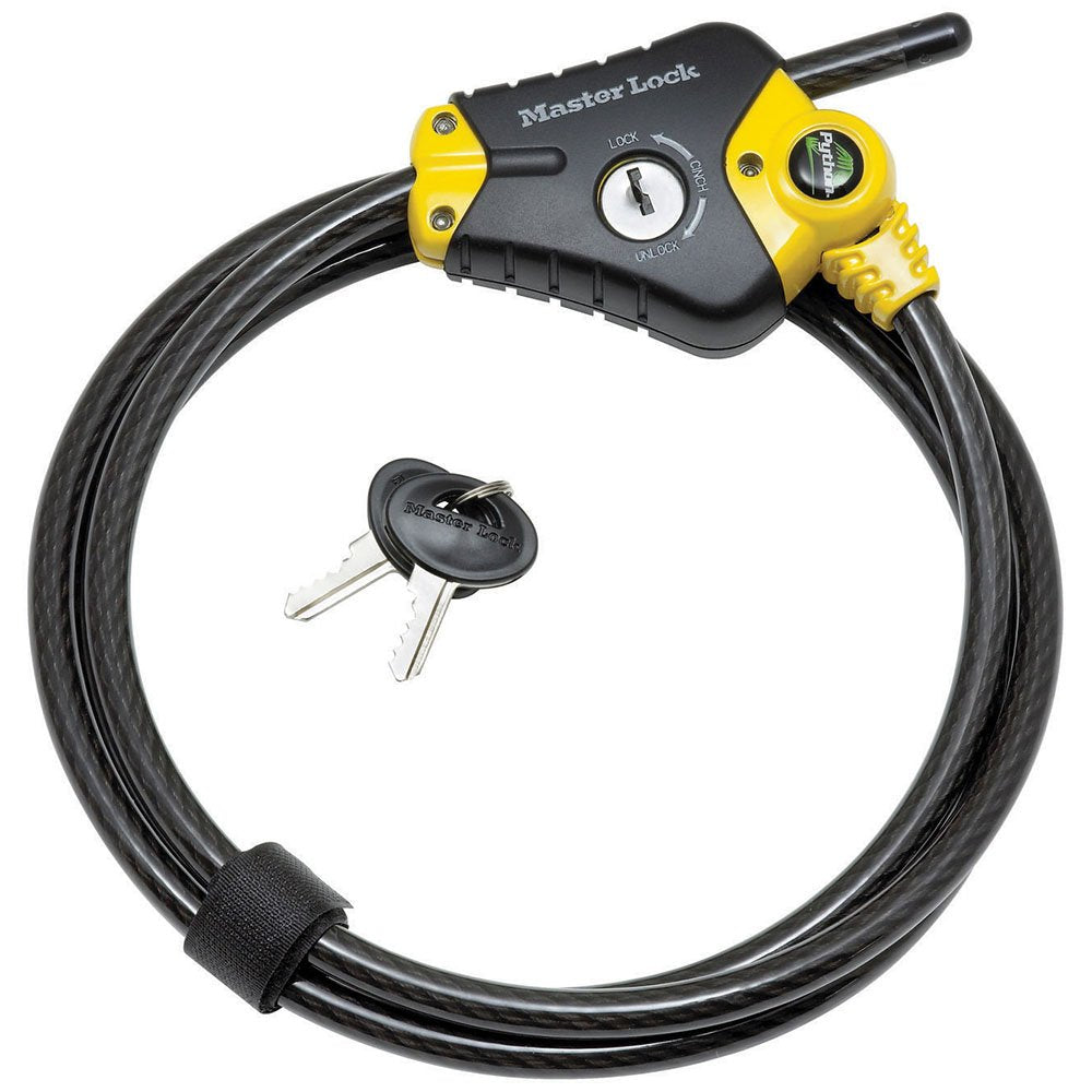 Master Lock 6'X 3/8" Adjustable Locking Cable KD