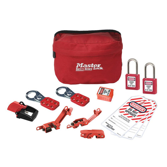 Master Lock Electrical Loto Kit; Locks & STD Device Asst