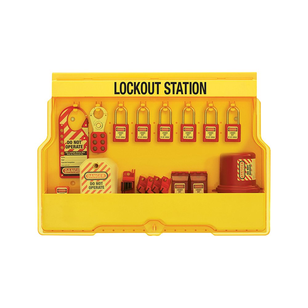 Master Lock Lockout Station Electrical Lockout W/410RED Xeno
