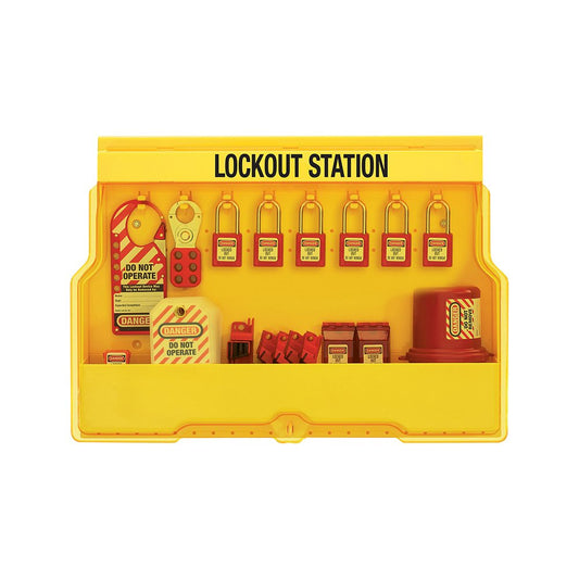 Master Lock Lockout Station Electrical Lockout W/410RED Xeno