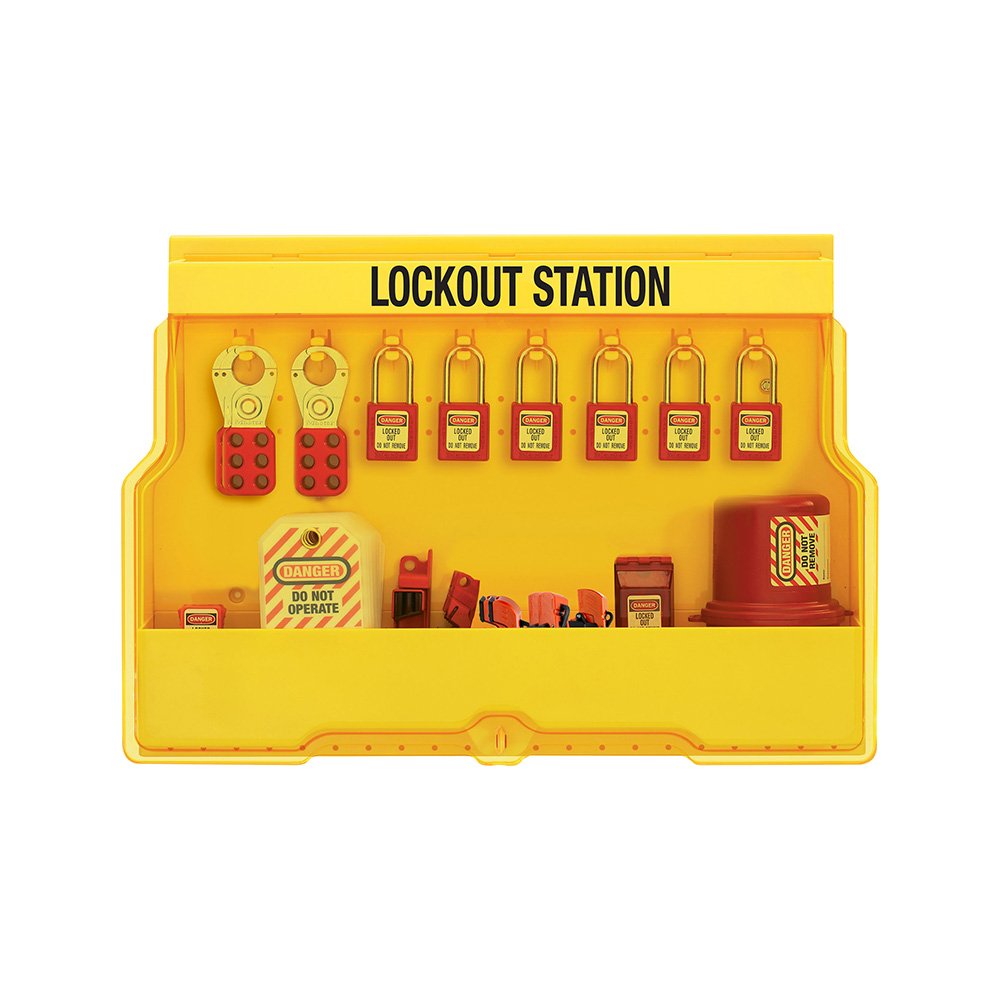 Master Lock Elect. Loto Station; Locks & Premier Devices