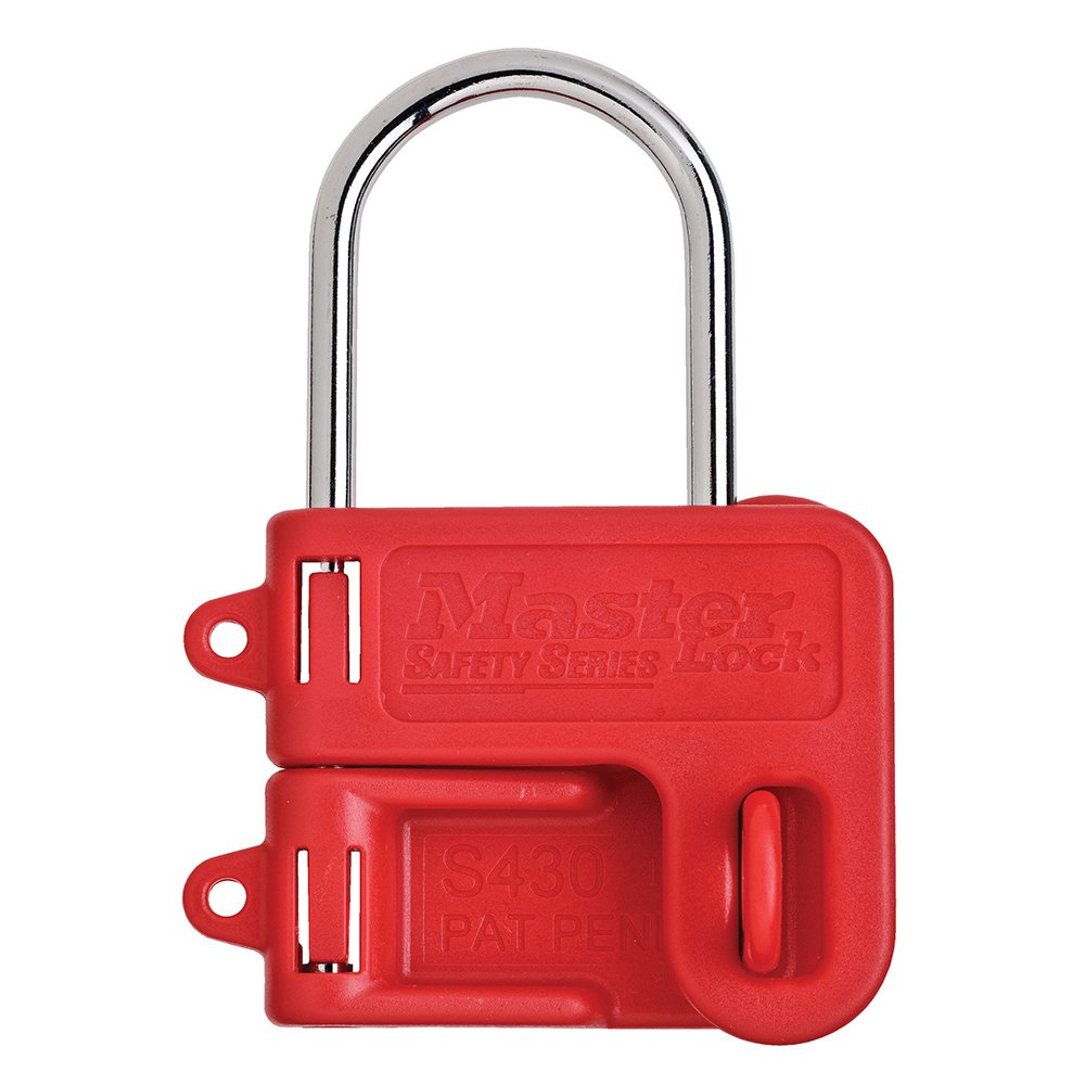 Master Lock 4MM Steel Hasp