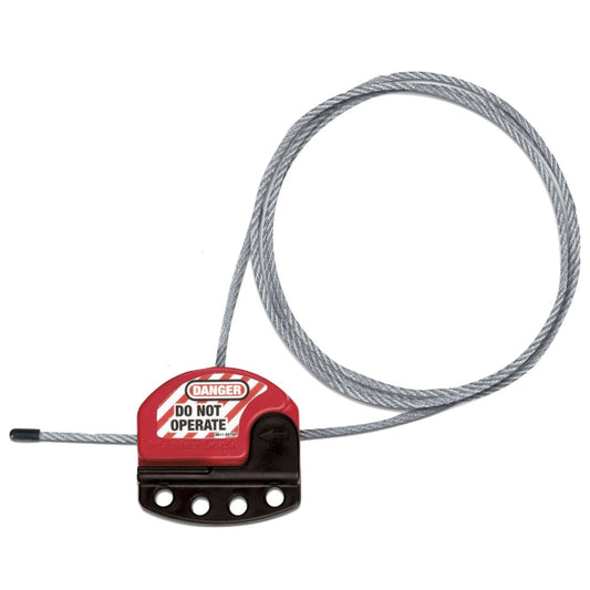 Master Lock Adjustable Cable Lockout 3FT Cable