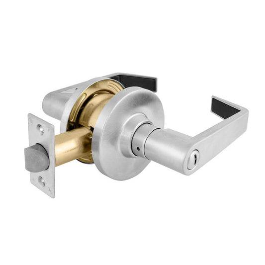Master Lock Commercial CYL Lockset Lever-passage Satin Chrme