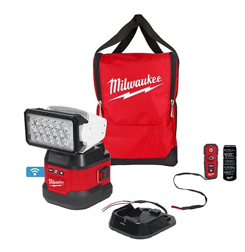 Milwaukee Tool M18 Util REM Cont Searchlt W/PORTABLE Base