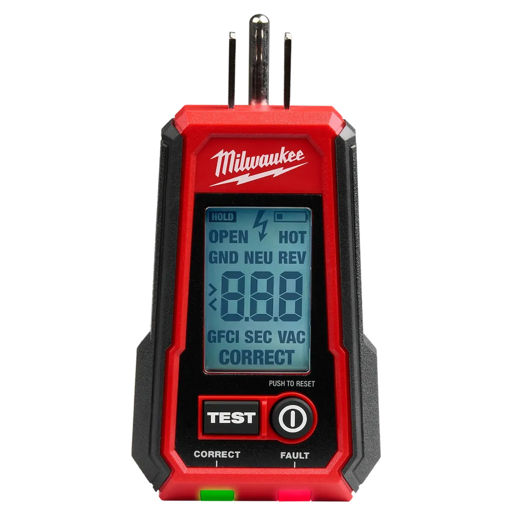 Milwaukee Tool Digital Gfci Receptacletester