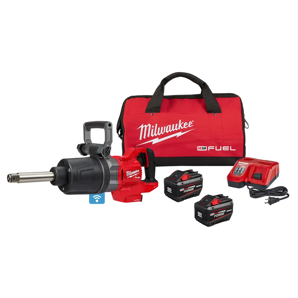 Milwaukee Tool 1" D-han EXT ANV HI Torqimp Wrch W/ One-key Kit