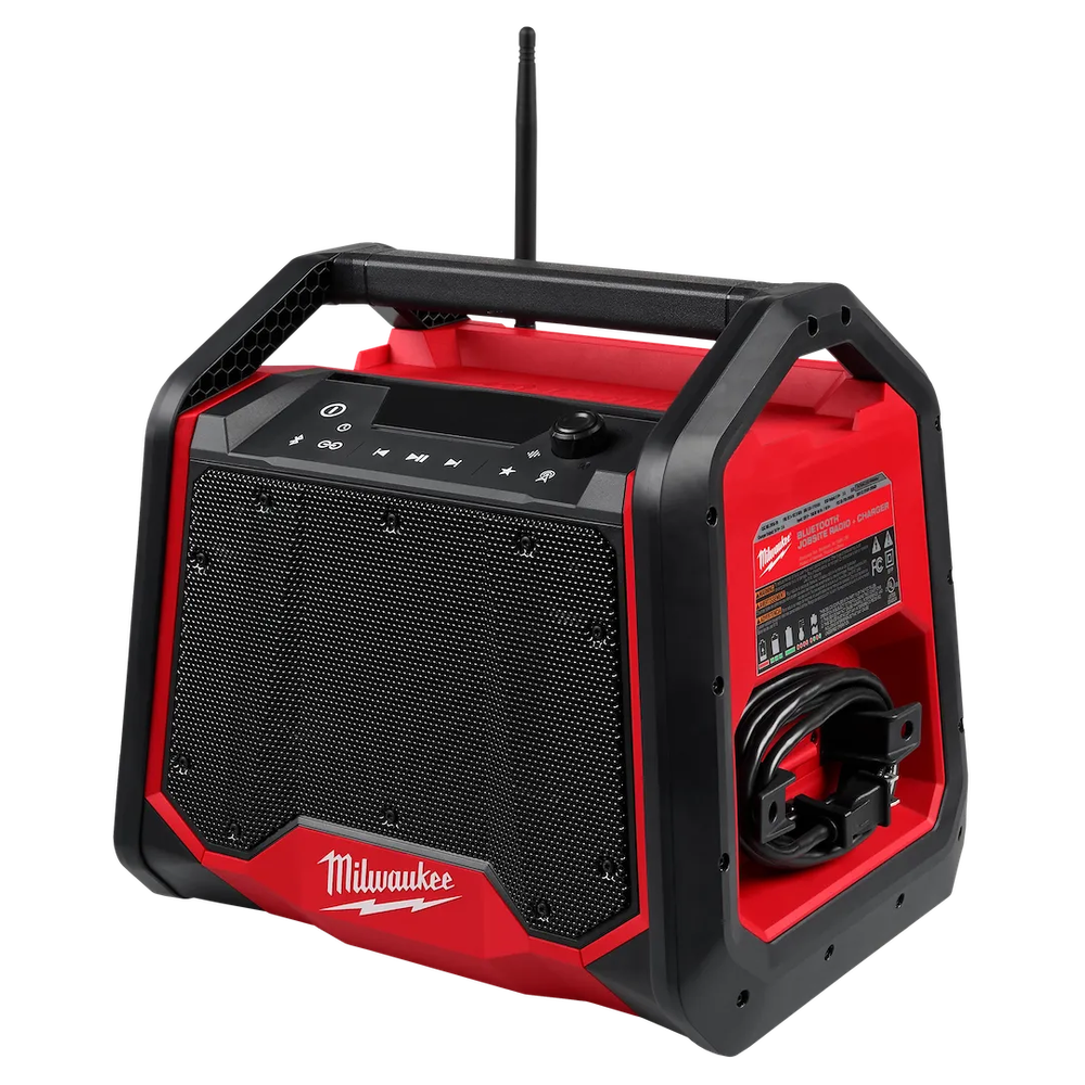 Milwaukee Tool M18 Bluetooth Jobsite Radio + Charger