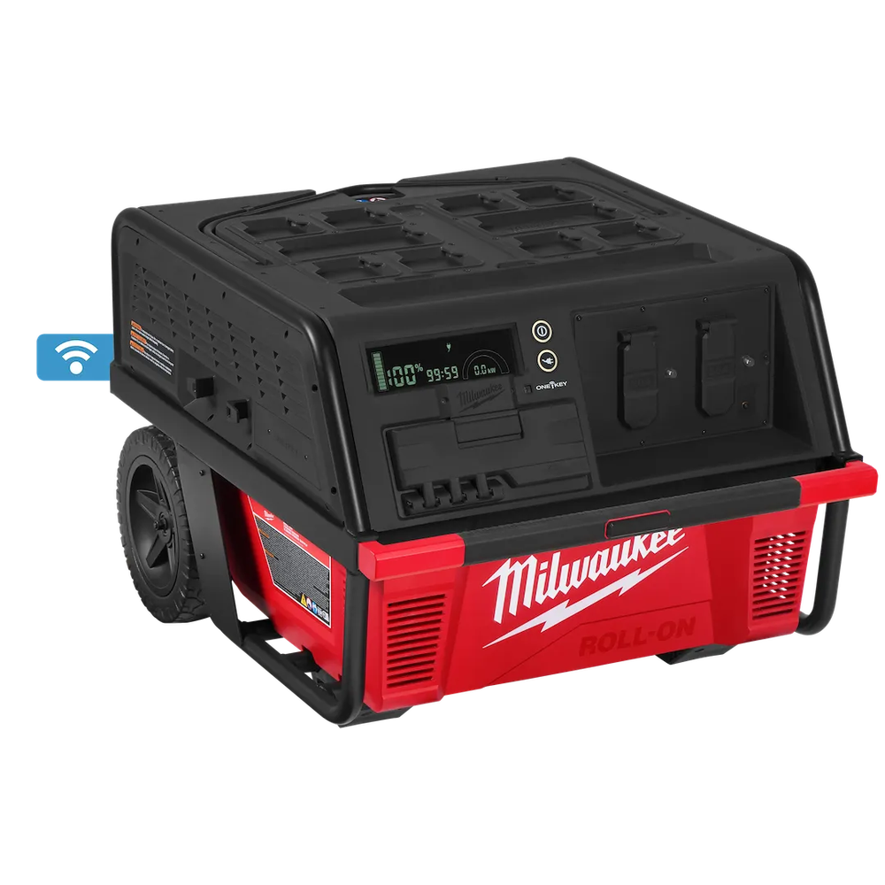 Milwaukee Tool Roll-on 7200W/3600W 6.0KWH Power Supply