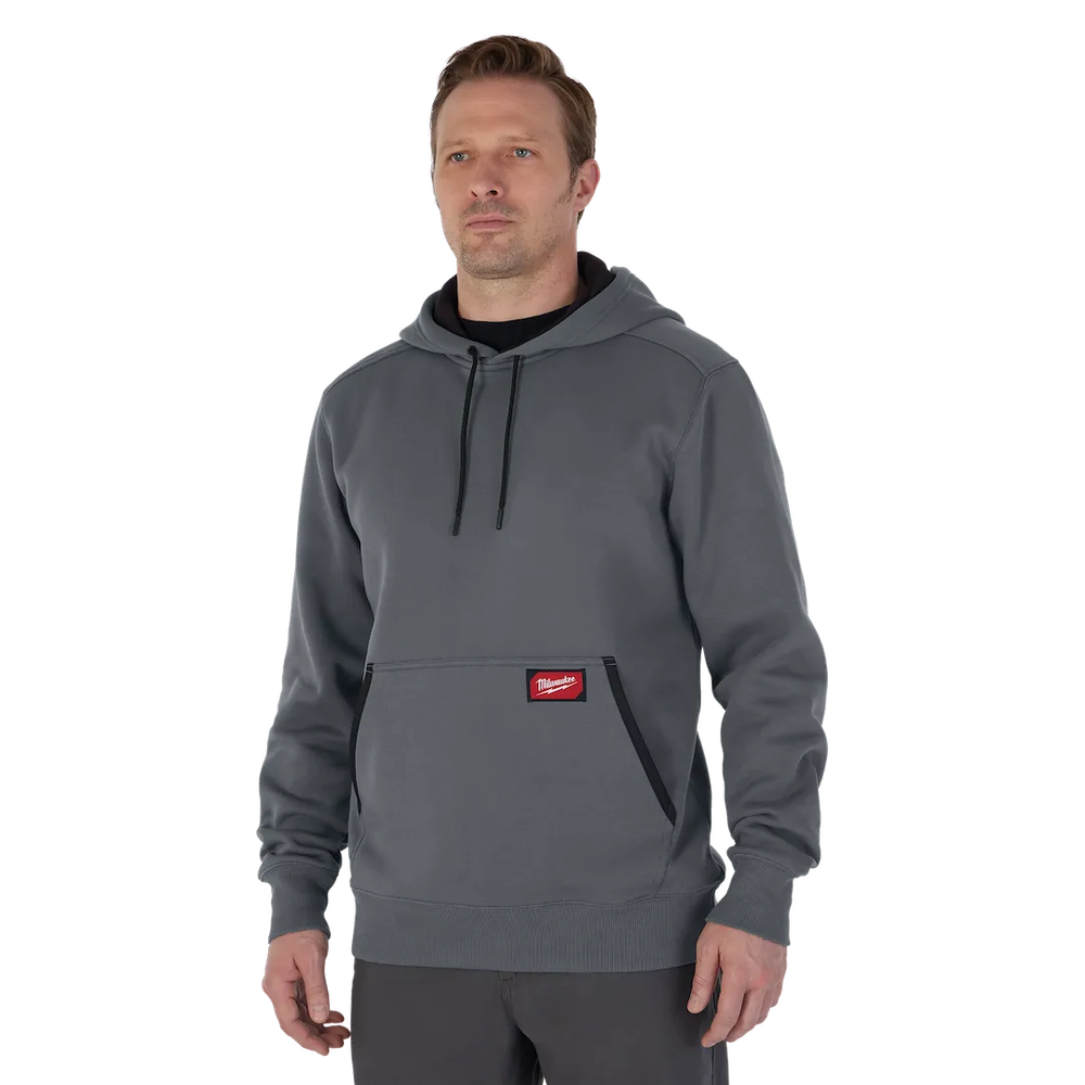 Milwaukee Tool Freeflex Pullover Hoodie- Gray 2X
