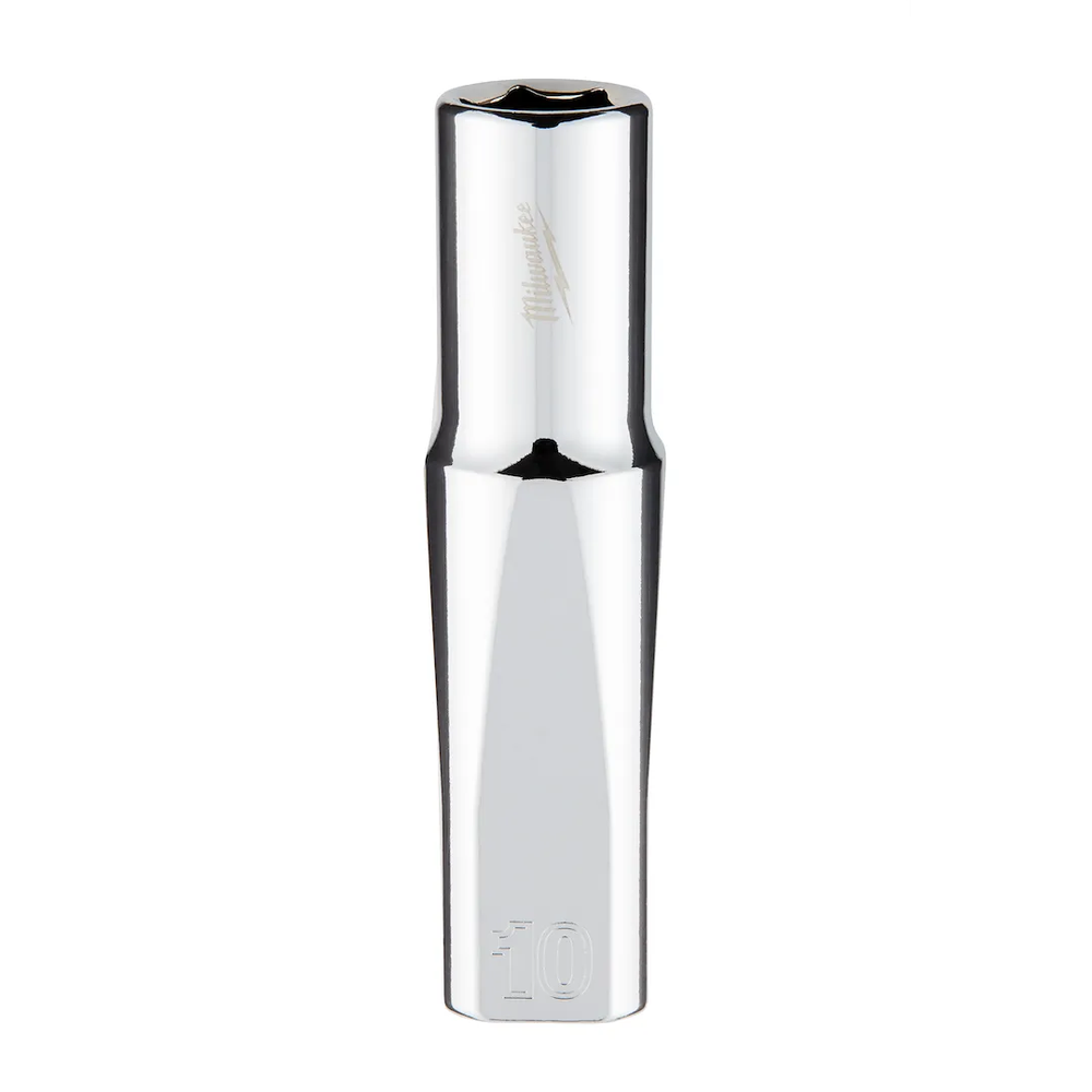 Milwaukee Tool 3/8 IN. Drive 10MM Metric 6-POINT Deep Socket