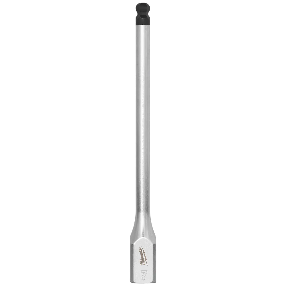 Milwaukee Tool 3/8" Drive 7MM Long Ballend Hex Bit Socket