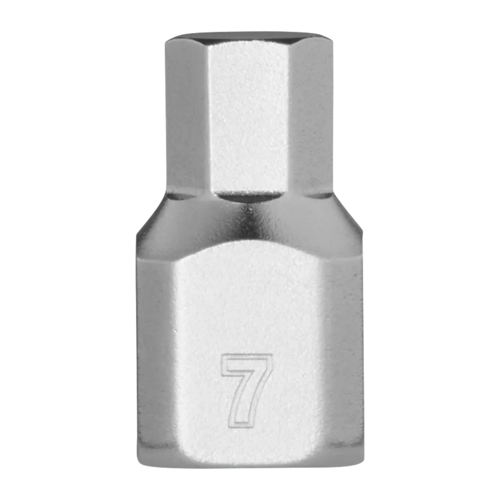 Milwaukee Tool 1/4" Drive 7MM Low-profile Hex Bit Socket