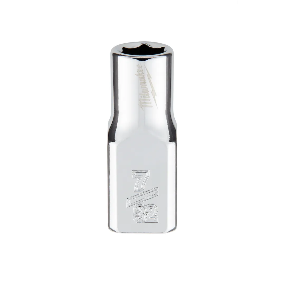Milwaukee Tool 1/4 IN. Drive 7/32 IN. SAE 6-POINT Socket