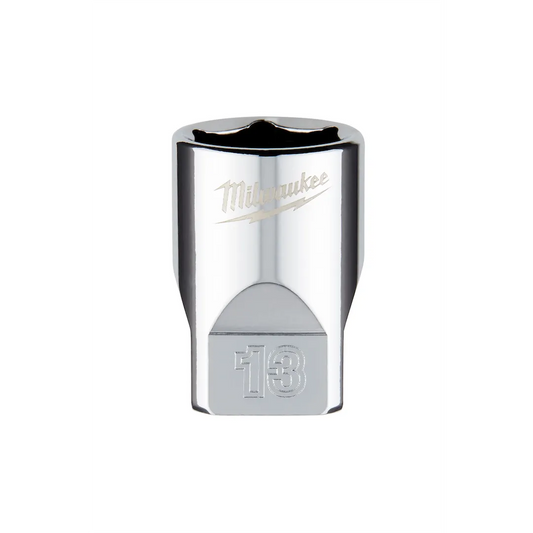 Milwaukee Tool 1/4 IN. Drive 13MM Metric 6-POINT Socket