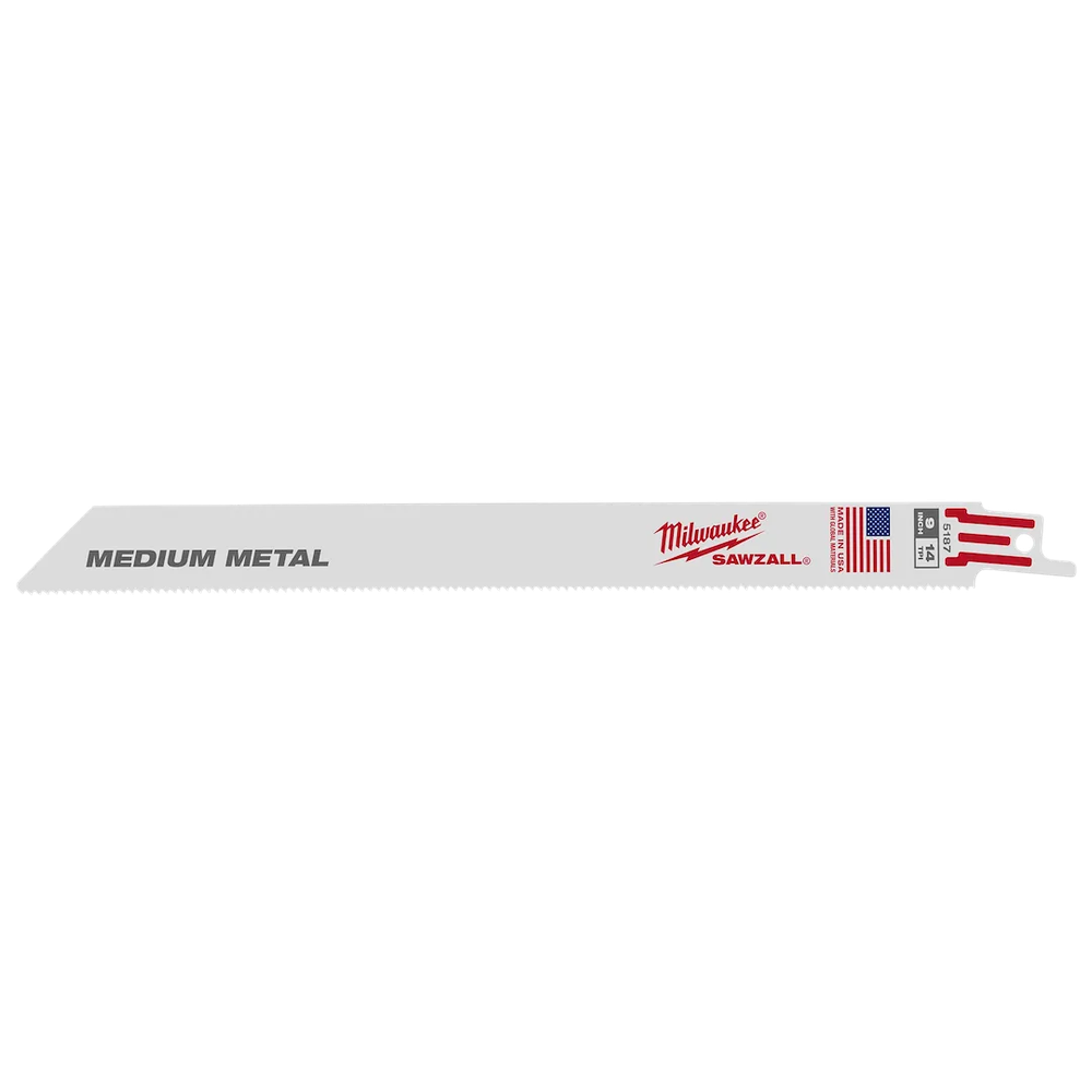 Milwaukee Tool Super Sawzall BLD 14T 9LG Metal Cutting