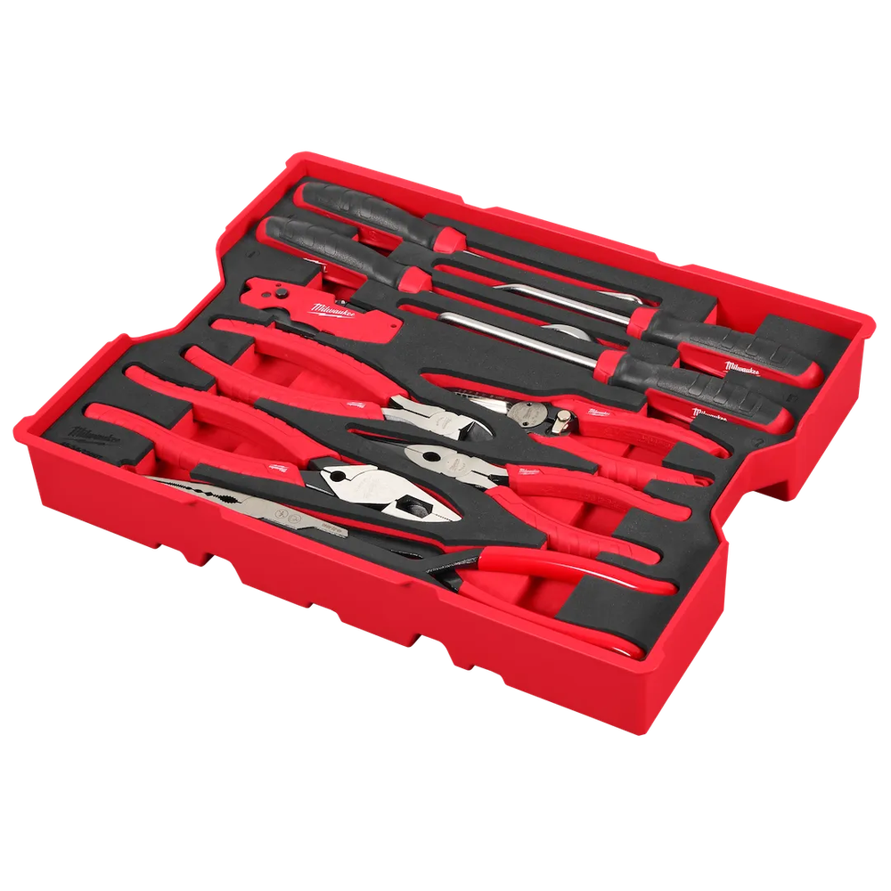 Milwaukee Tool 10PC Pliers & Pick Set W/TRAY Drawers (Set)