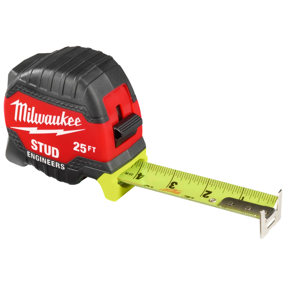 Milwaukee Tool 25' Compact Tape MEASUREW/ Engineer Scale