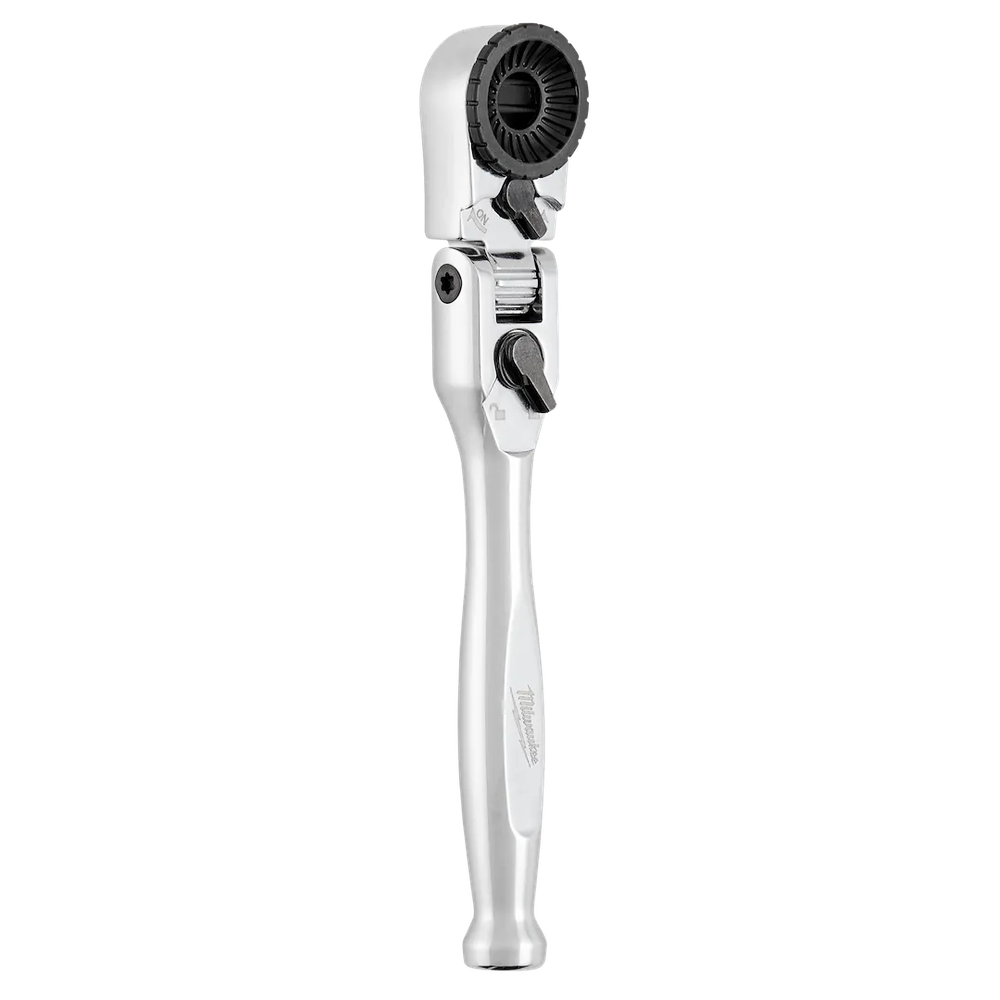 Milwaukee Tool 1/4" Hex Drive Mini Flexhead Bit Ratchet