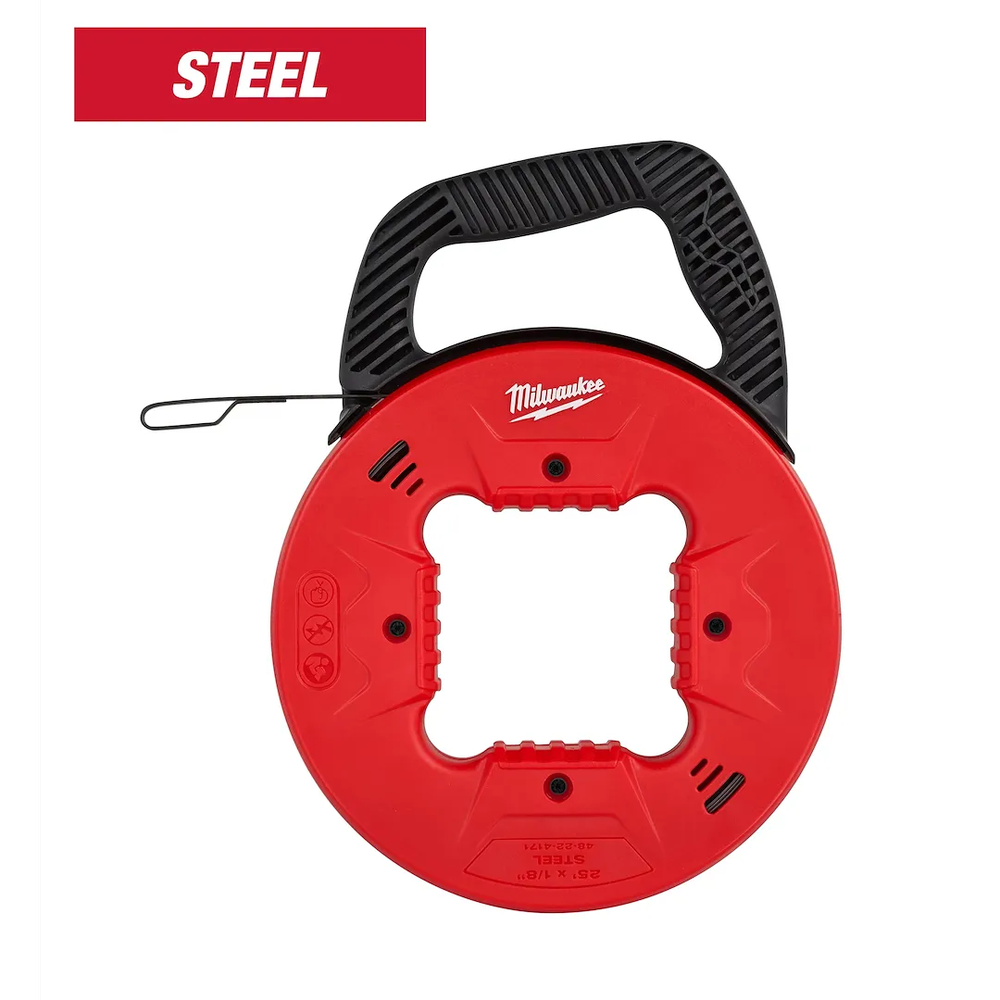 Milwaukee Tool 25 FT. 1/8 IN. Steel Fish Tape