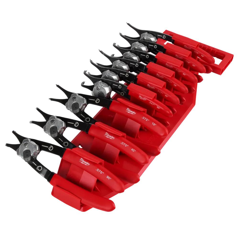 Milwaukee Tool 9PC Snap Ring Pliers Set (Set)