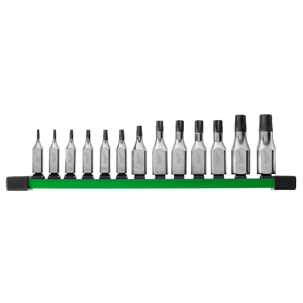 Milwaukee Tool 13PC 1/4" And 3/8" Drivetorx Bit Socket Set (Set)