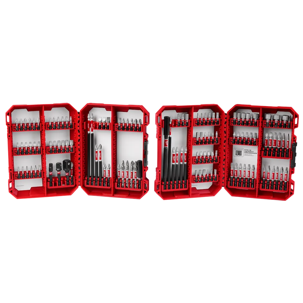 Milwaukee Tool 124PC Shockwave Impact Duty Driver Bit Auto Set (Set)