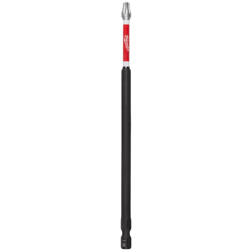 Milwaukee Tool Shockwave 6" Impact TORXT25 Power Bits, 10/Pack