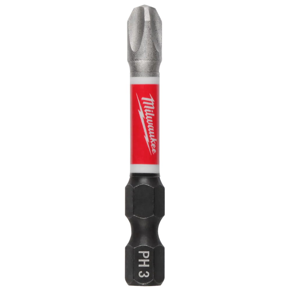 Milwaukee Tool Shockwave #3 Phillips 2"POWER Bit