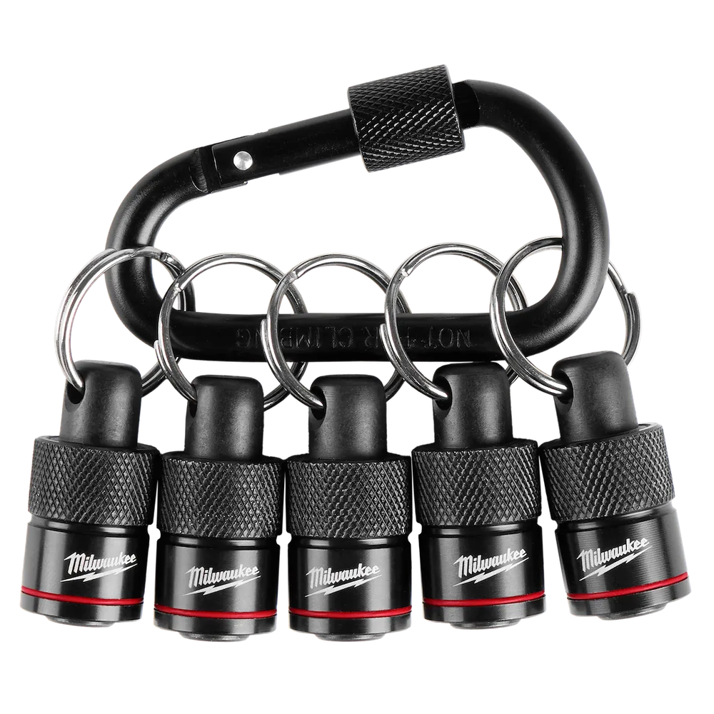 Milwaukee Tool 5PC Hex Bit Holder Withcarabiner