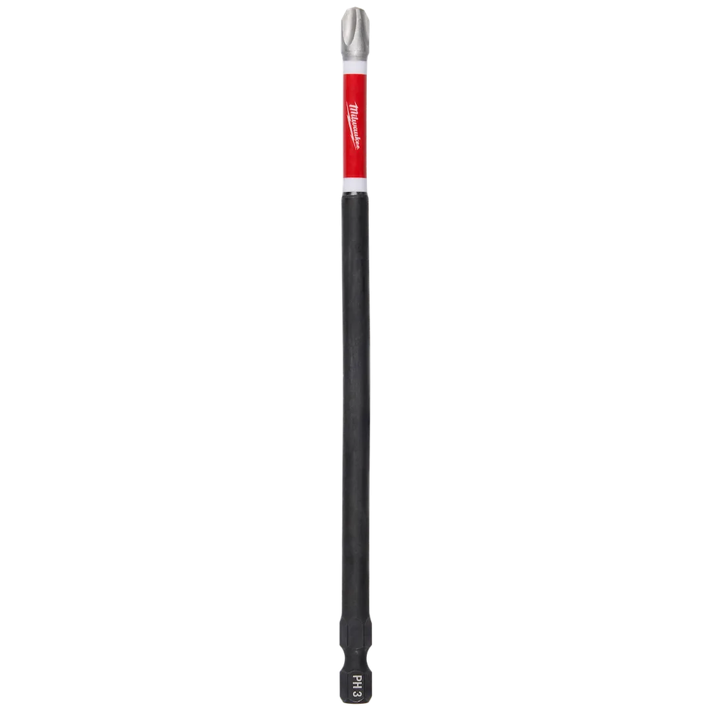 Milwaukee Tool Shockwave 6" Power Bit Phillips #3 - Bulk