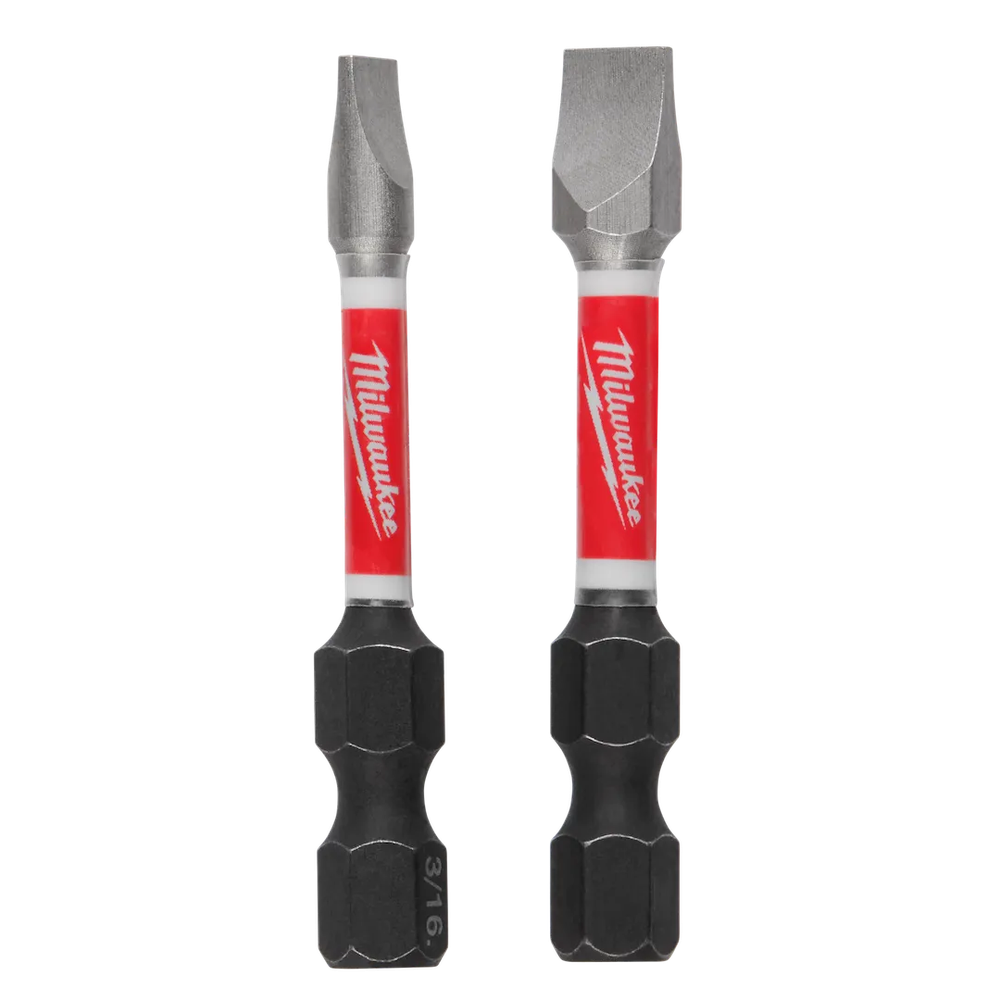 Milwaukee Tool Shockwave 2" 2PC Slottedimpact Bit Set