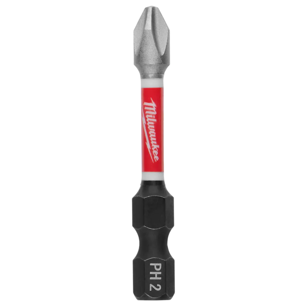 Milwaukee Tool Shockwave 2" PH2 Impactbit, 2/Pack