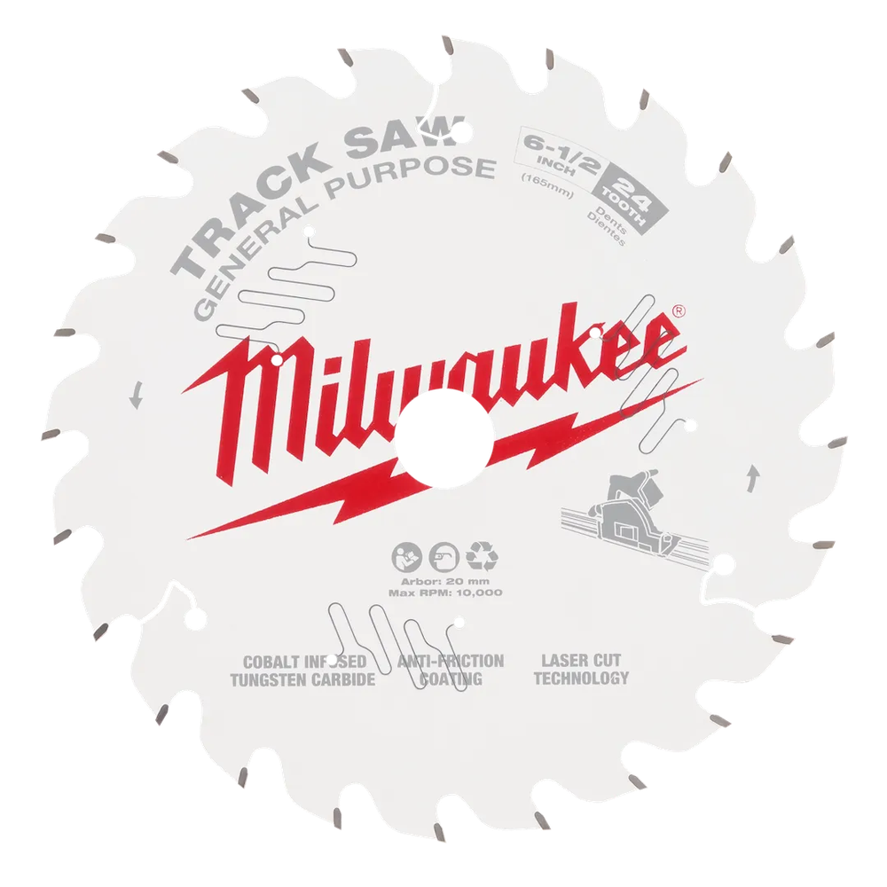 Milwaukee Tool 6-1/2" 24T General Purpose Track Saw Blade