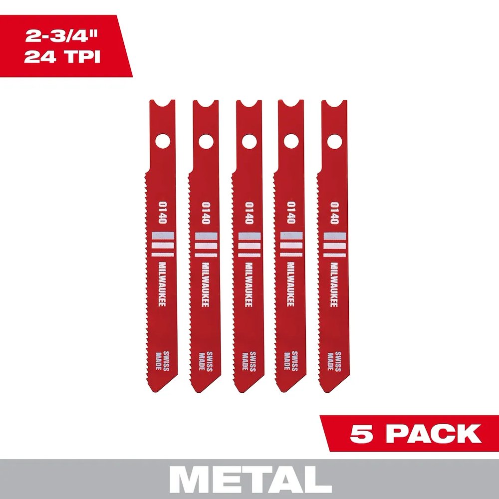 Milwaukee Tool 5 Metal Cut. 21T 2-3/4 L, 5/Pack