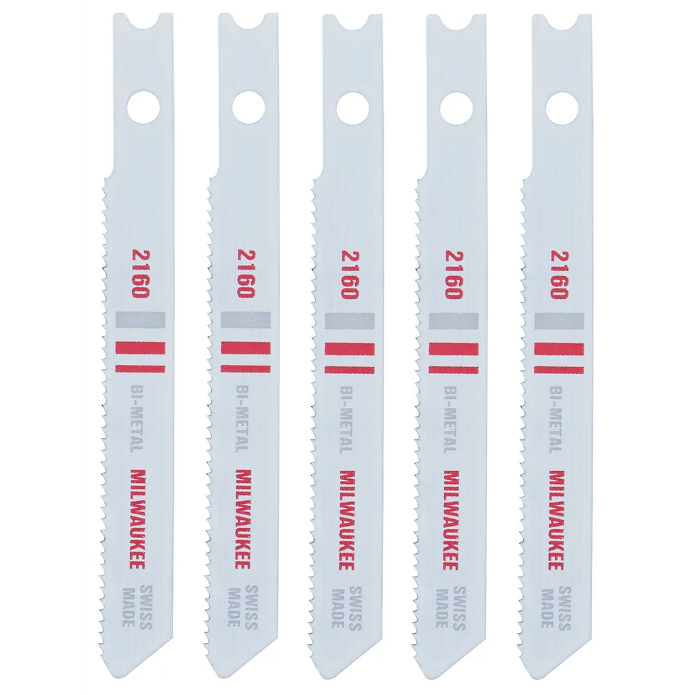 Milwaukee Tool 5 Bi-metal 21T 2-3/4L, 5/Pack