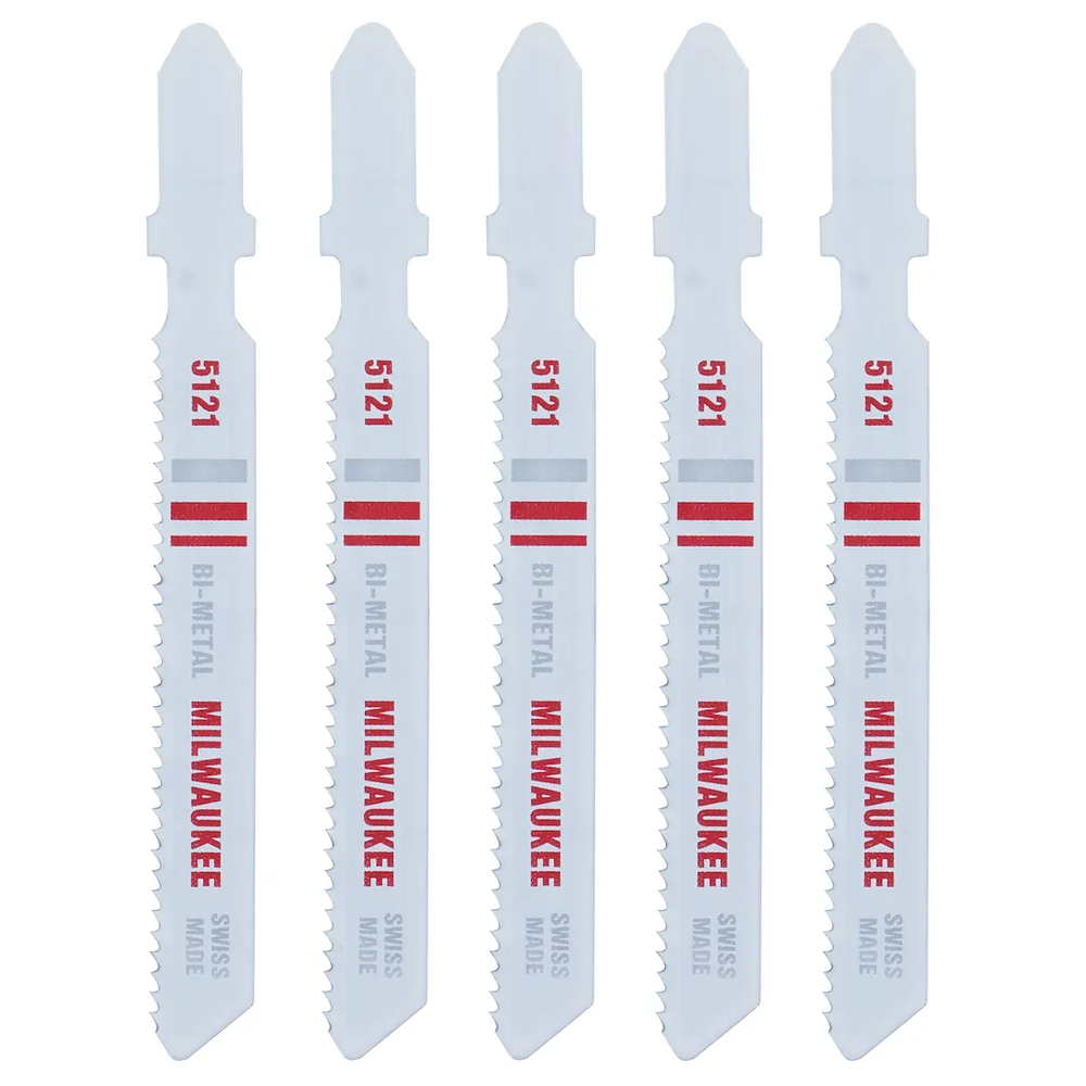 Milwaukee Tool 3" 18TPI Bi-metal T-shan, 5/Pack