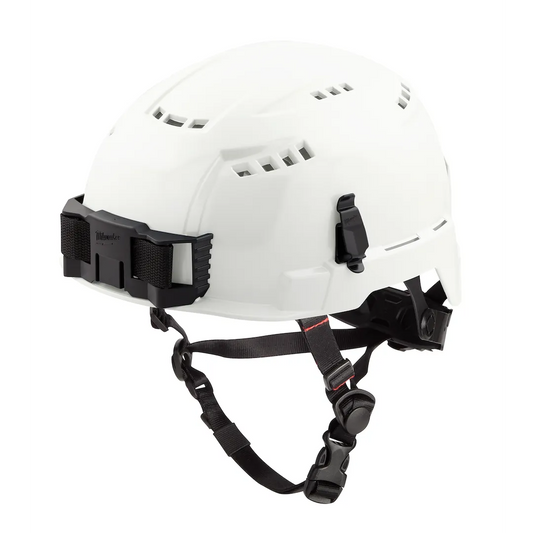 Milwaukee Tool White Vnted Safety Helmet (us) - Type 2 Class C
