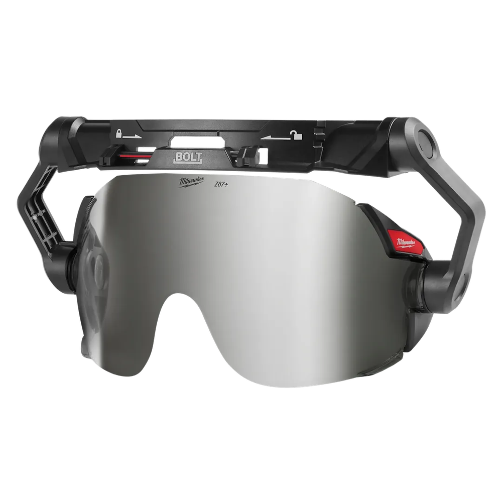 Milwaukee Tool Bolt EYE Visor - Mirrored Dual Coat Lens