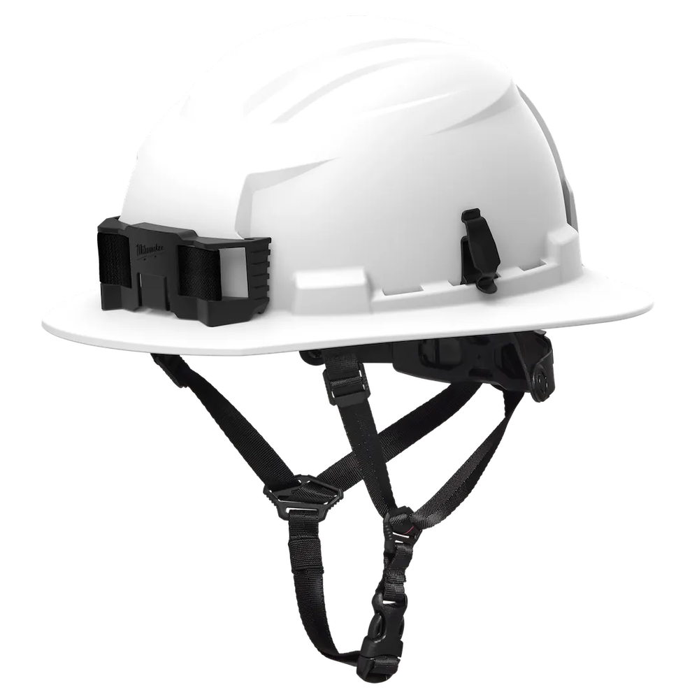 Milwaukee Tool White Fullbrim Safty Helmet Type 2 Class E