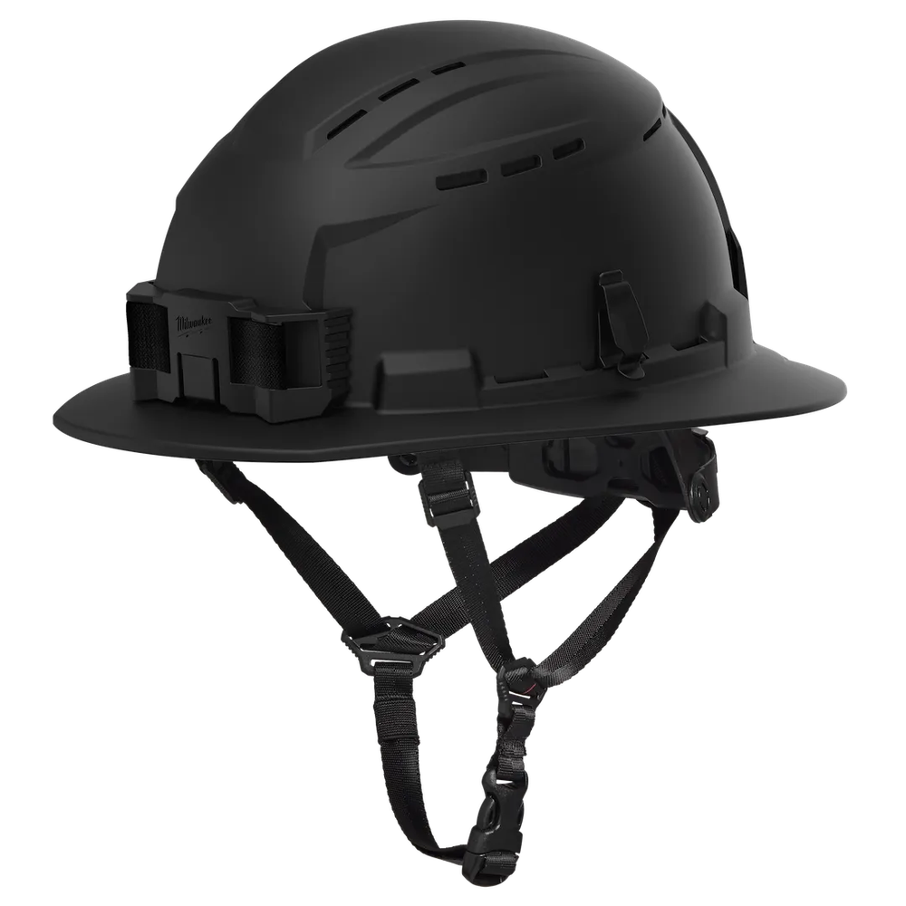Milwaukee Tool Black Fullbrim Vent Safty Helmet Type 2 Class C