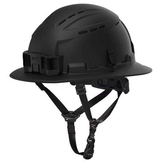 Milwaukee Tool Black Fullbrim Vent Safty Helmet Type 2 Class C