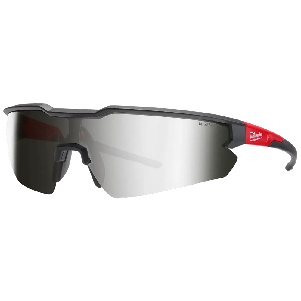 Milwaukee Tool Safety Glasses - Mirrored Anti-scratch Lenses